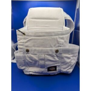 Painters Utility Tool Belt Pouch 8 Pocket White Dickies 57053